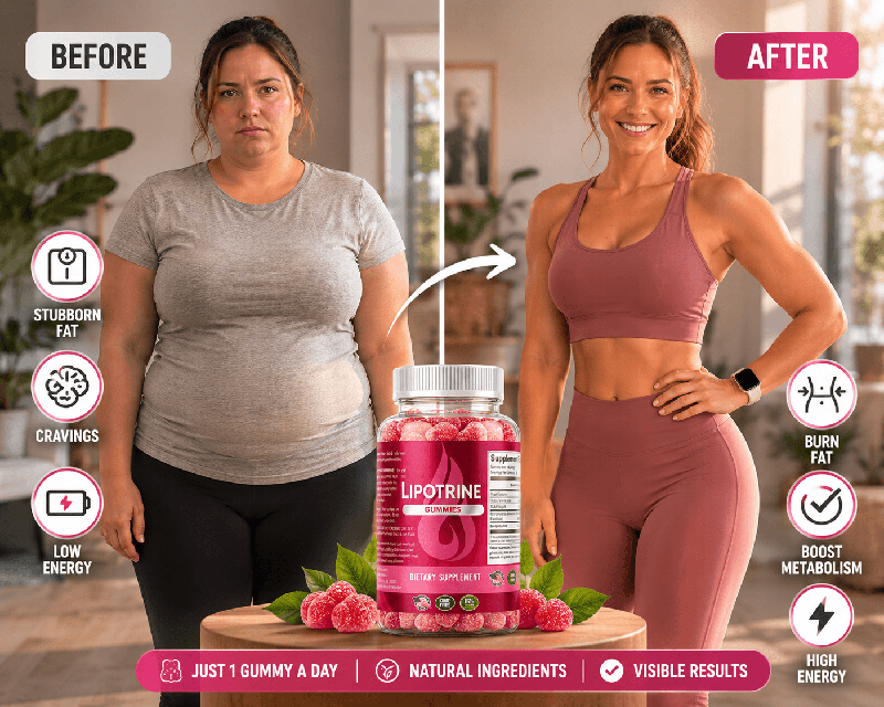 LipoTrine Triple G gummies customer results weight management